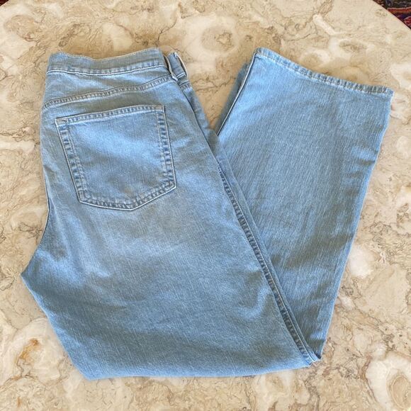 Gap Vintage Flare High Rise Light Wash Denim Jeans - Picture 6 of 15